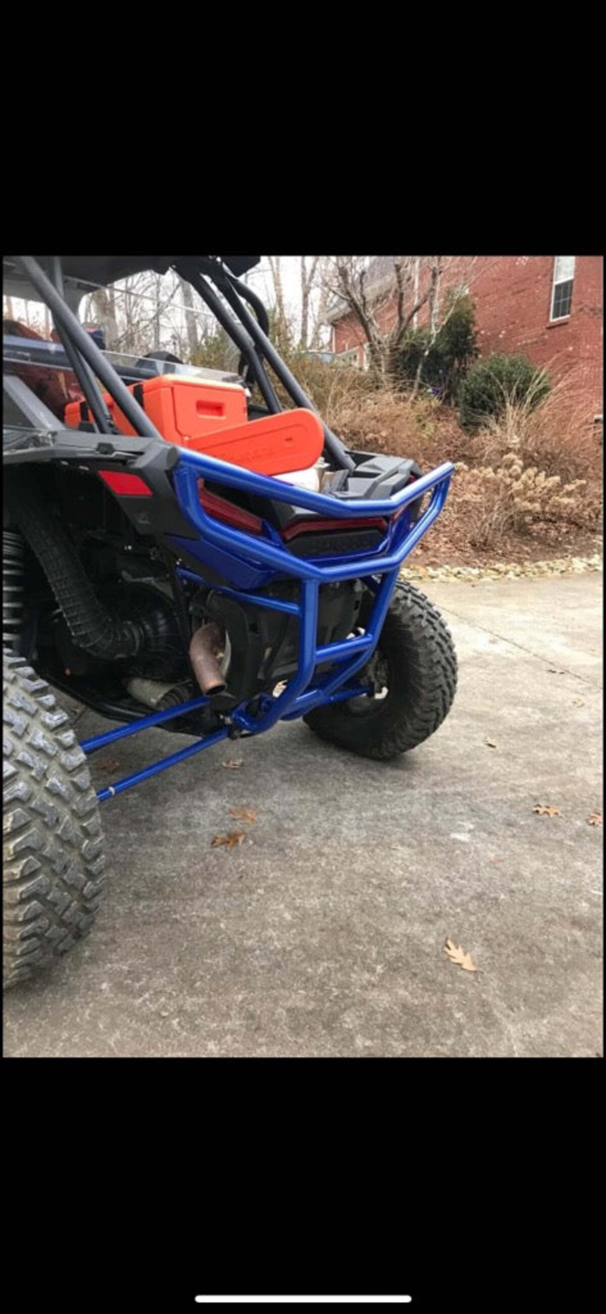 L&W Fab '18 Polaris RZR XP Turbo S Rear Bumper