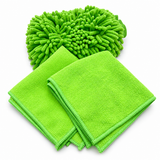 Combat Clean Mit and Towel Combo