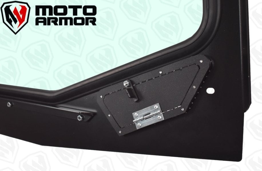 Moto Armor KRX Full Glass Windshield Vented