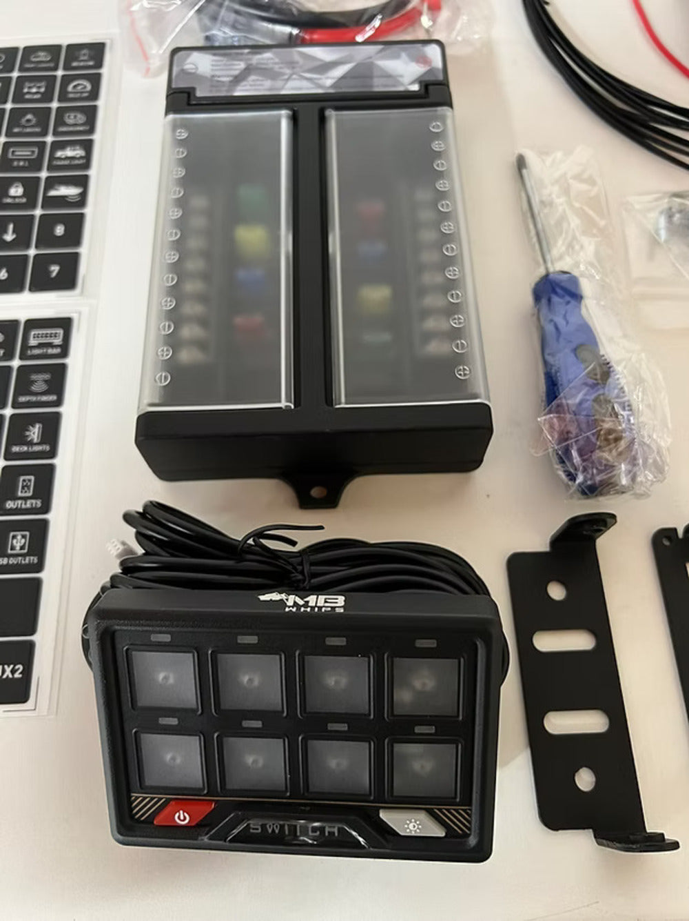 MB Whips Switch Panel