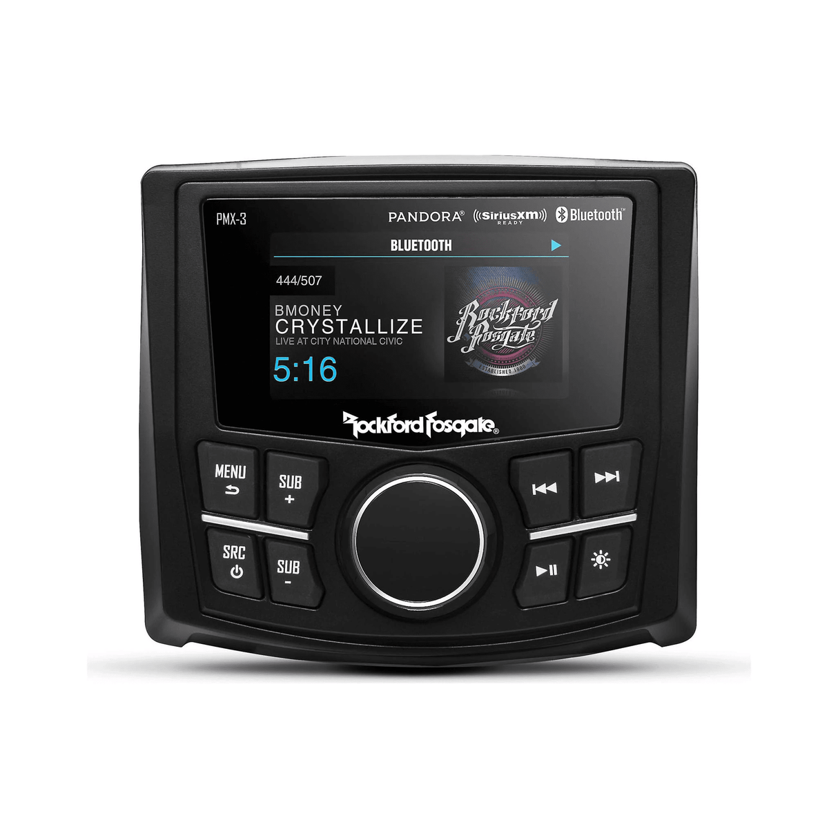 Rockford Fosgate PMX-3 Compact Digital Media Receiver