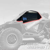 Dirt Warrior Accessories 2022-24 Polaris RZR Pro R 2-Seat Cab Enclosure Upper Side Doors Panels