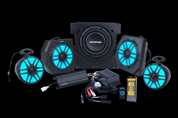 Memphis Audio Can-Am Maverick X3 PRO 4 PLUS Audio Kit