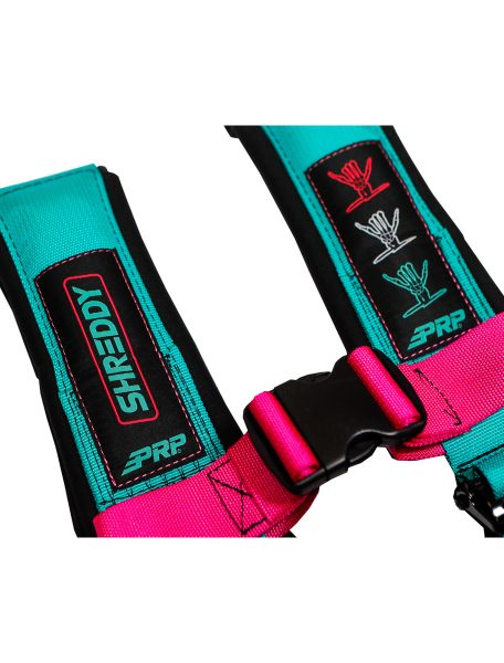 PRP X Shreddy 5.3 Harness - Teal & Pink