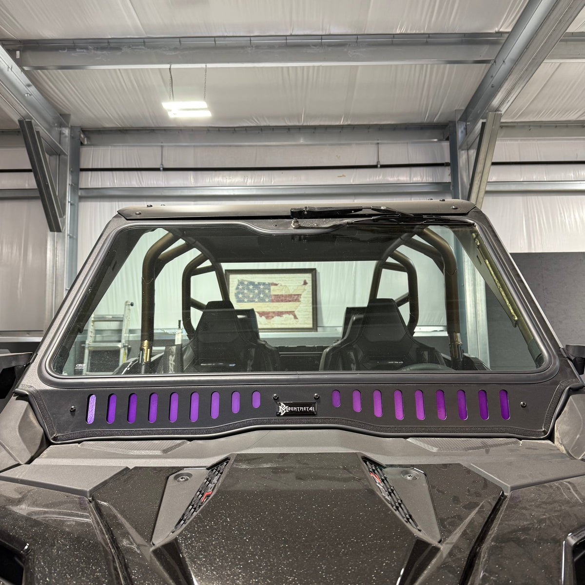 Bent Metal '25+ Polaris RZR Pro R Vented Glass Windshield