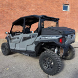 Bent Metal Polaris General Rear Glass Windshield