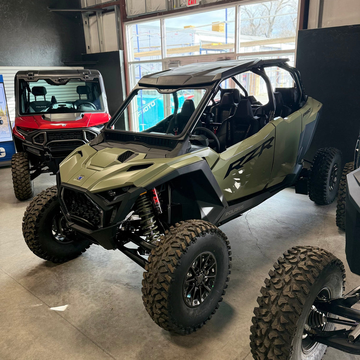 Bent Metal '25+ Polaris RZR Pro XP/Pro S Vented Glass Windshield