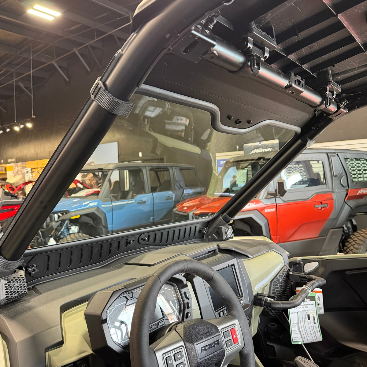 Bent Metal '25+ Polaris RZR Pro XP/Pro S Vented Glass Windshield