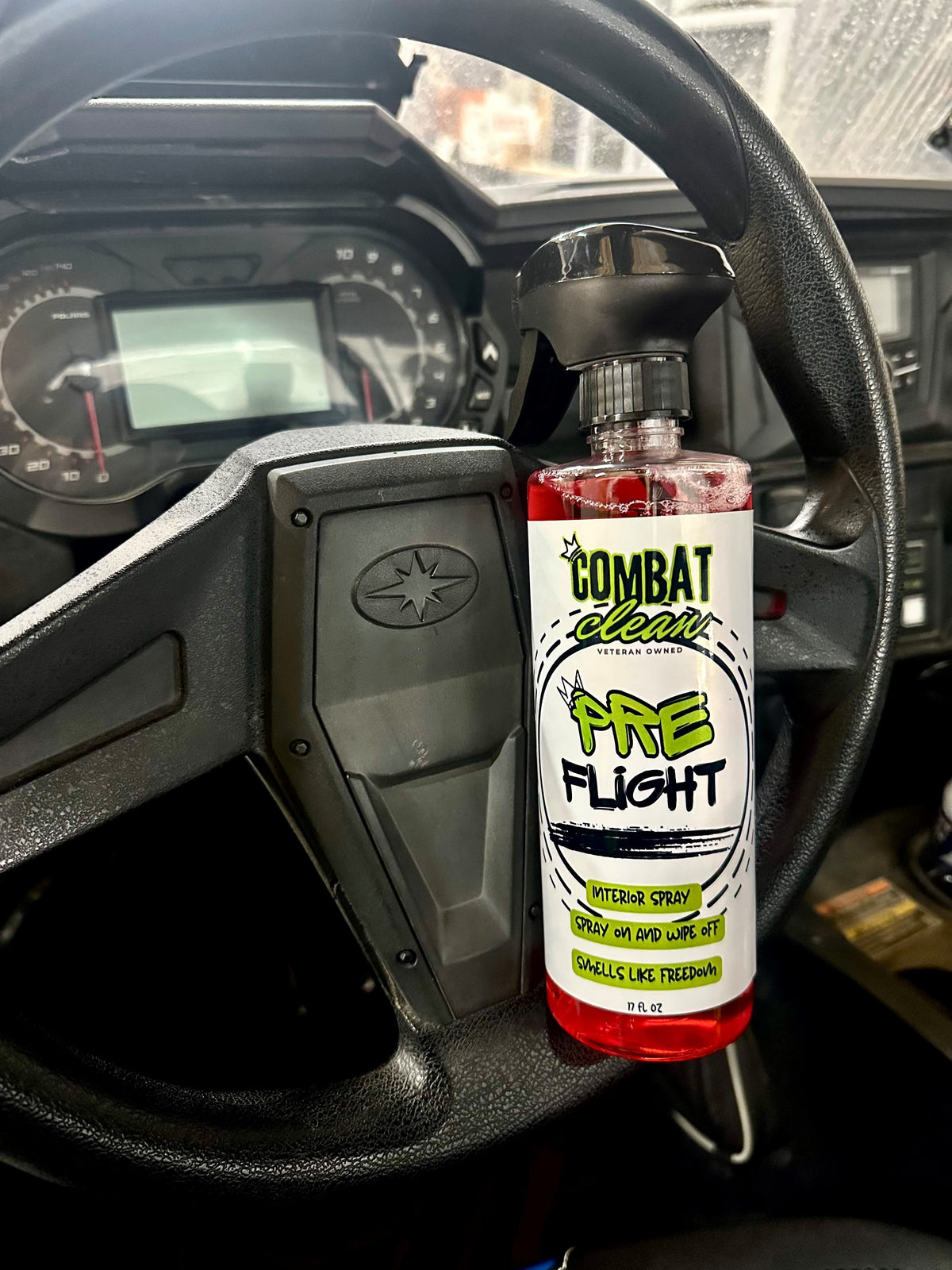 Combat Clean Pre Flight (Interior Quick Detail)