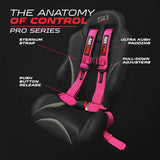 50 Cal Pro Series 4 point Harness with push button release 2" & 3" available