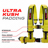 50 Cal Pro Series 4 point Harness with push button release 2" & 3" available