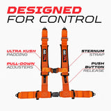 50 Cal Pro Series 4 point Harness with push button release 2" & 3" available
