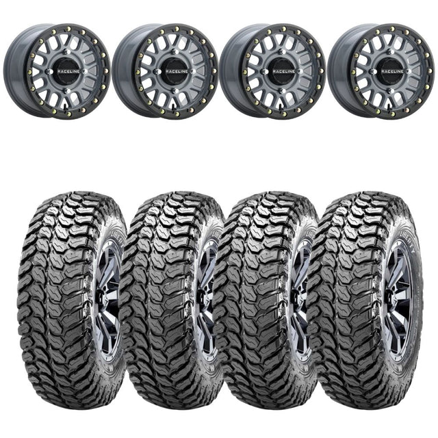Raceline A93SG Podium Beadlock & Maxxis Liberty Performance Off Road Wheel & Tire Kit