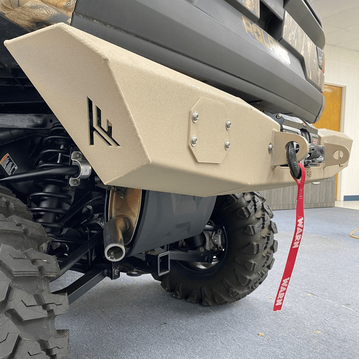 Thumper Fab Polaris Ranger Rear Winch Bumper