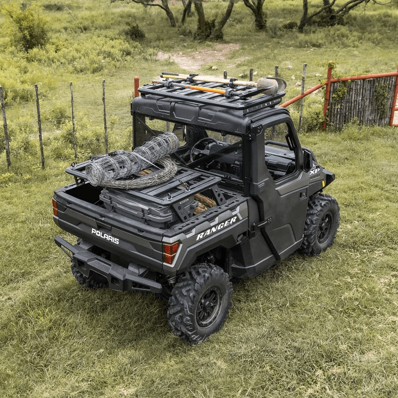 Thumper Fab Polaris Ranger Rear Bed Rack And Mount Set