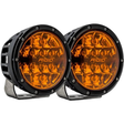 Rigid 360-Series 6 Inch Spot with Amber PRO Lens - Pair