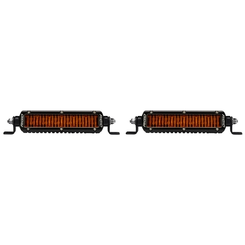 Rigid SR-Series SAE 6 Inch with Amber PRO Lens - Pair