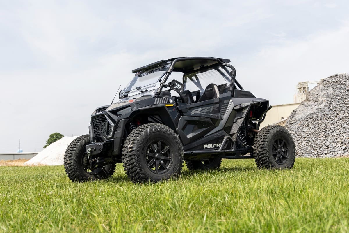 Rough Country Polaris RZR Turbo S Winch Mount