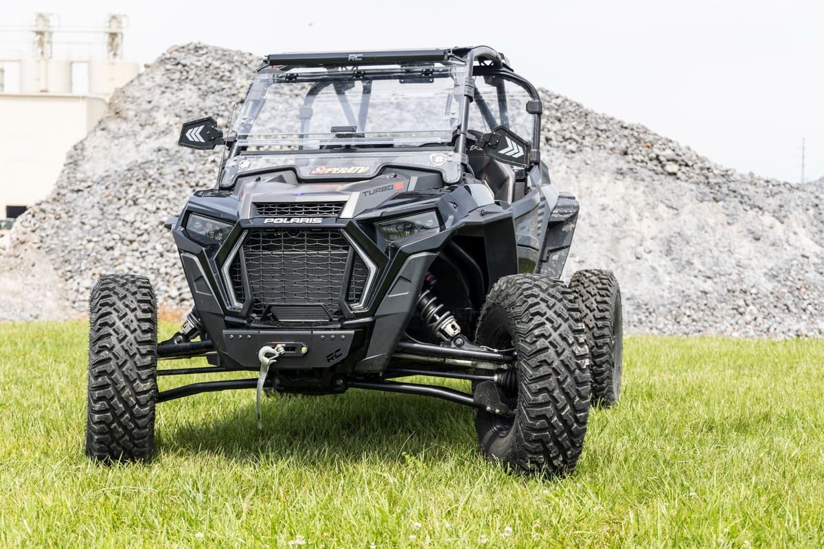 Rough Country Polaris RZR Turbo S Winch Mount