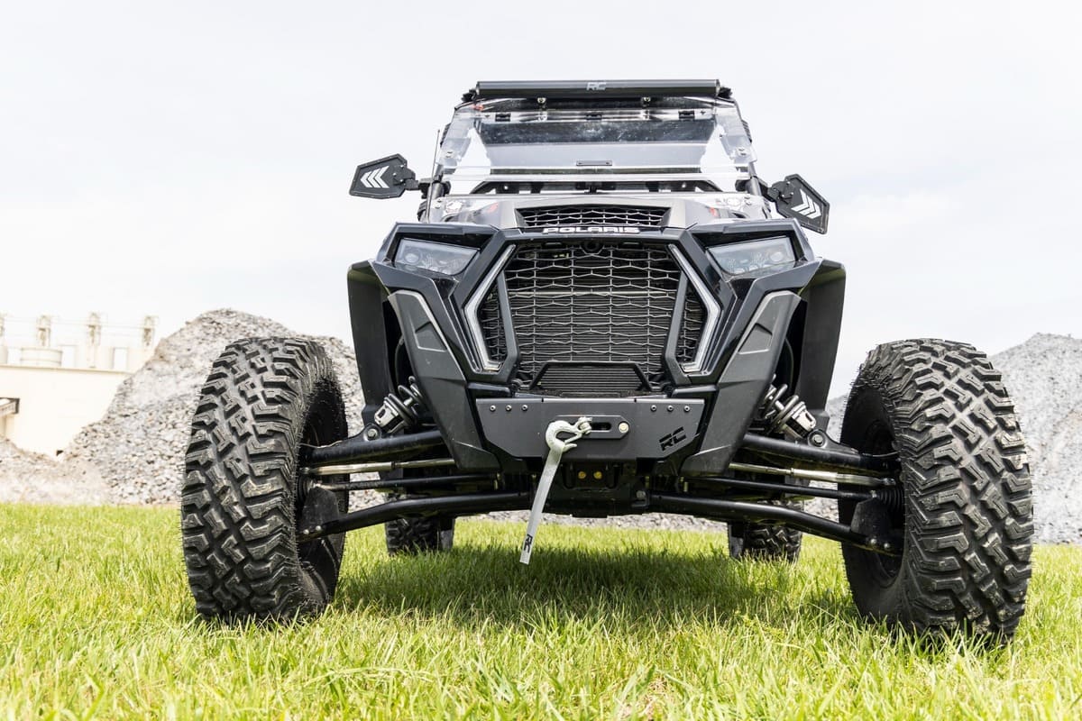 Rough Country Polaris RZR Turbo S Winch Mount