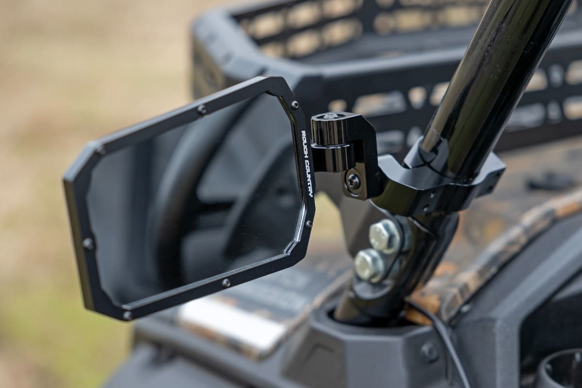 Rough Country Universal UTV Aluminum Side Mirrors