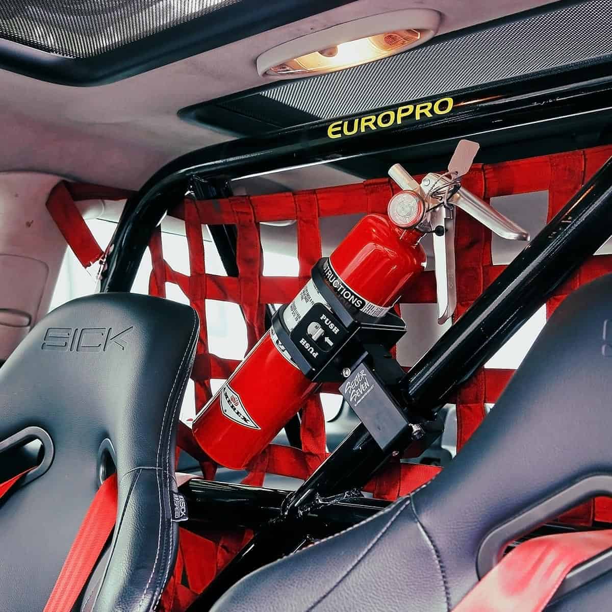 Sector Seven Quick Release Fire Extinguisher Mount