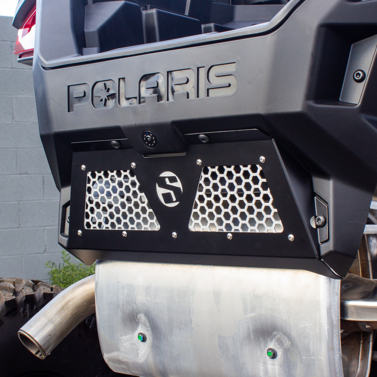 SDR Polaris Turbo R/Pro XP Rear Exhaust Cover