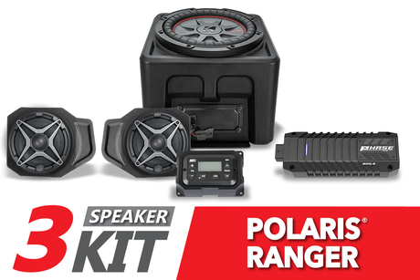 SSV Works 3-Speaker Audio System - 2018-2023 Polaris Ranger XP1000