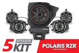 SSV Works Complete Kicker 5-Speaker Plug-&-Play Kit - 2014-2023 Polaris RZR