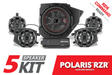 SSV Works Complete Kicker 5-Speaker Plug-&-Play System for Ride Command - 2014-2023 Polaris RZR