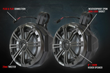 SSV Works Phase X 5-Speaker Kicker Audio-Kit - 2020-2023 Kawasaki KRX1000 2-Seater