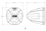 SSV Works Universal 8in Cage-Mount Speaker-Pods