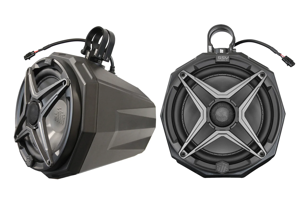 SSV Works Universal 8in Cage-Mount Speaker-Pods