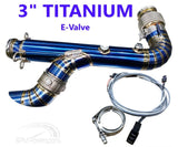 RPM Powersports Can-Am X3 Titanium TI E-Valve 3" Electronic Dump Valve Exhaust/Mid Pipe