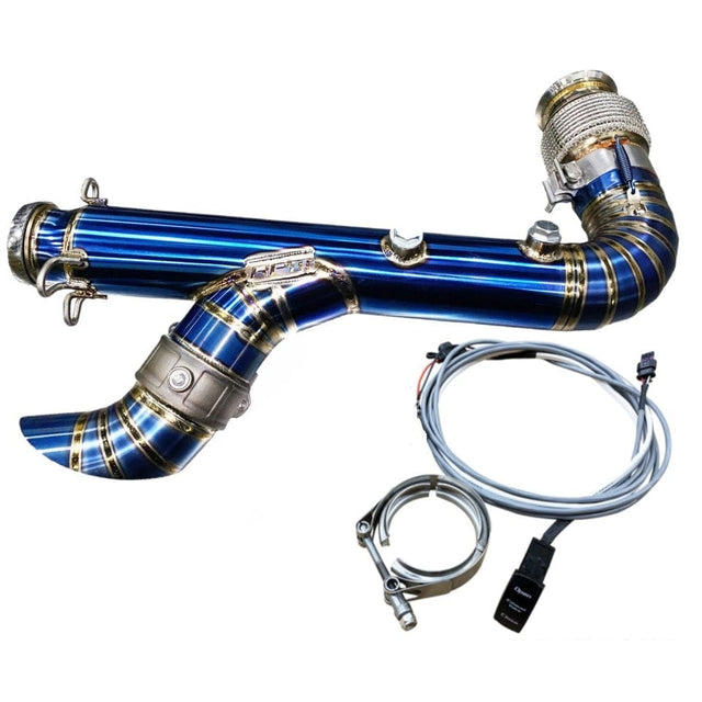 RPM SxS Can-Am X3 TITANIUM TI E-Valve 3" Electronic Dump Valve Exhaust / Mid pipe