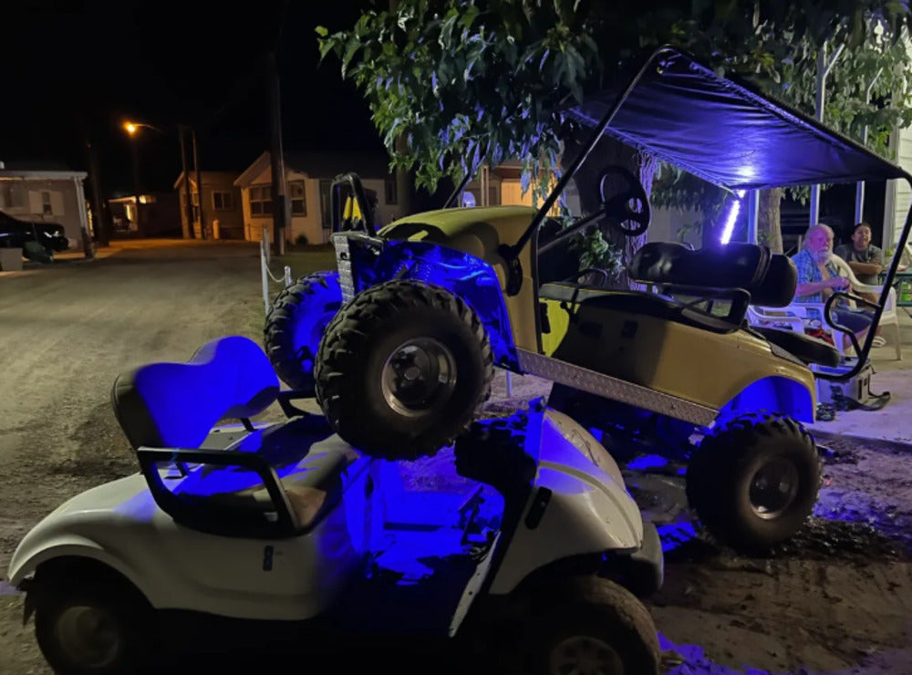 M Whips T3 Bluetooth RGBW Rock Kit - 8 Pods