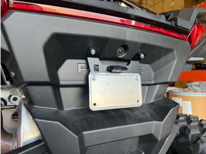 Corbin LED License Plate Brackets for Polaris UTVs