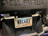 Corbin LED License Plate Brackets for Polaris UTVs