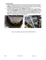 Trail Armor '14-'24 Yamaha Viking CV Impact Front & Rear Boot A-Arm Guards