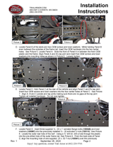 Trail Armor '15-'20 Can-Am Commander 800 Full Skids w/ Integrated Nerfs Slider