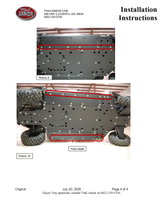 Trail Armor '14-'20 Can-Am Commander Max 1000 XT Full Skid Plate w/ Integrated Nerfs Slider
