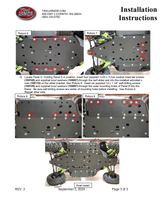 Trail Armor '15-'16 Can-Am Maverick X DS Turbo Full Skids w/ Nerfs Slider