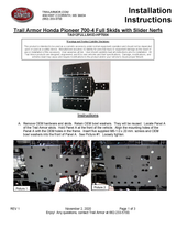 Trail Armor '17-'25 Honda Pioneer 700-4 Full Skid Plate