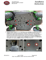 Trail Armor '12-'24 Kawasaki Teryx 4 Full Skid Plate w/ Nerfs Slider
