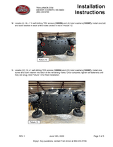 Trail Armor '21-'22 Polaris Ranger 1000 Crew Full Skids