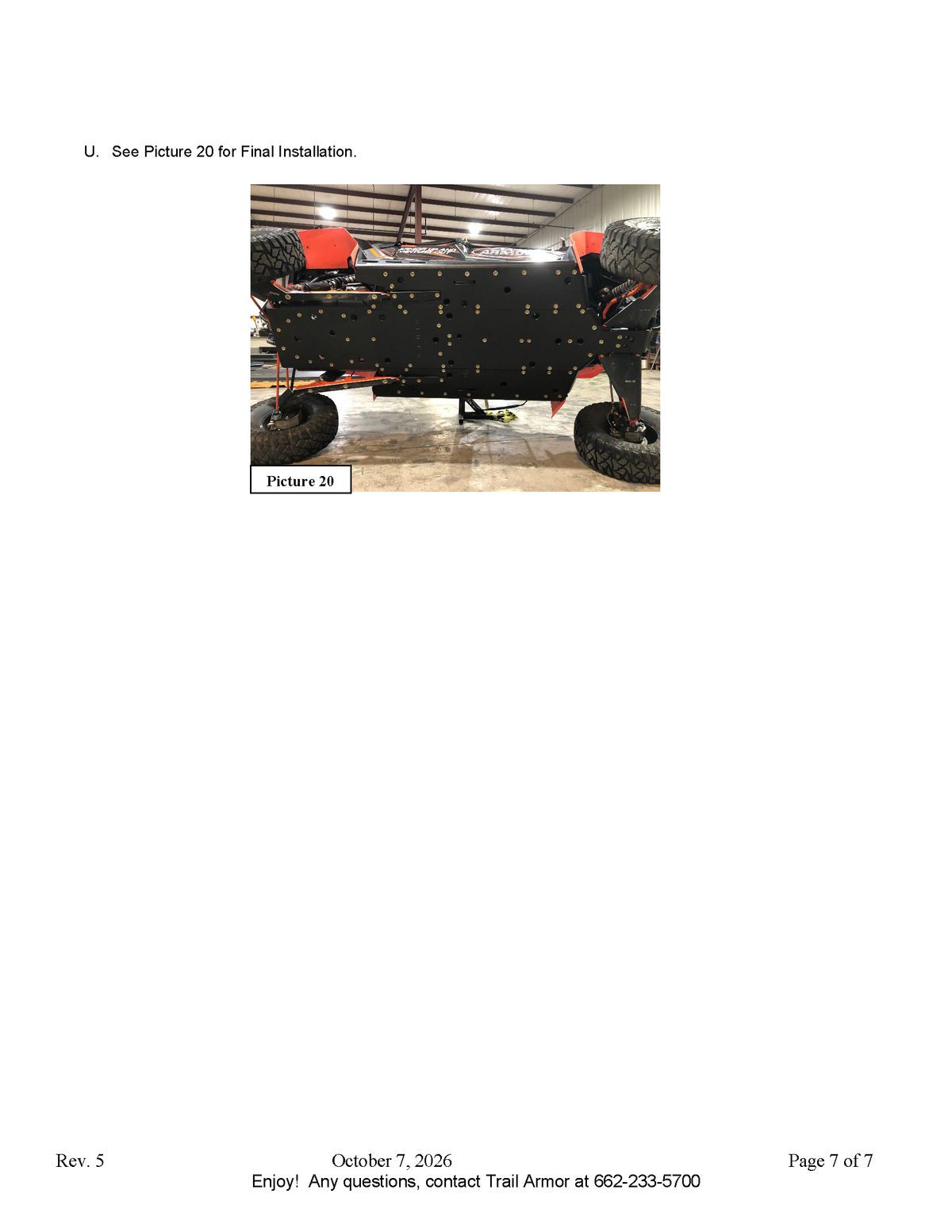 Trail Armor '14-'23 Polaris RZR 4 XP 1000 Full Skids with Slider Nerfs