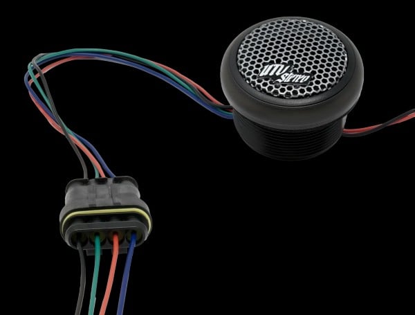 UTV Stereo Pro Series 1” Tweeter With Built in RGB LED - Pair