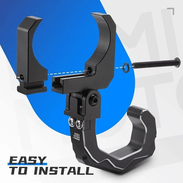 Kemimoto Universal Cage Helmet Hook Fits 1.6"-2" Roll Bar
