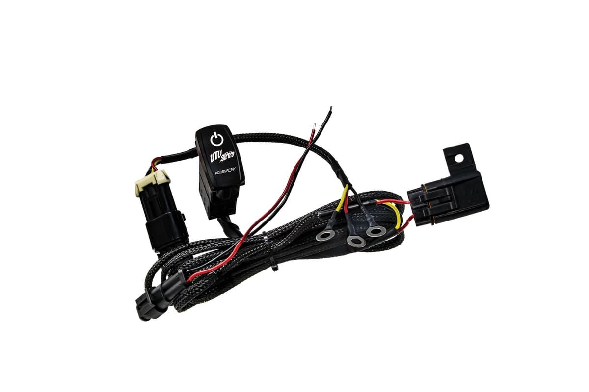 UTV Stereo Low Current Harness & Rocker Switch