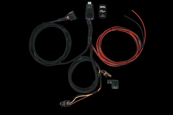 UTV Stereo RZR Pro Series High Current Harness + Rocker Switch & Pulse Bar Plug